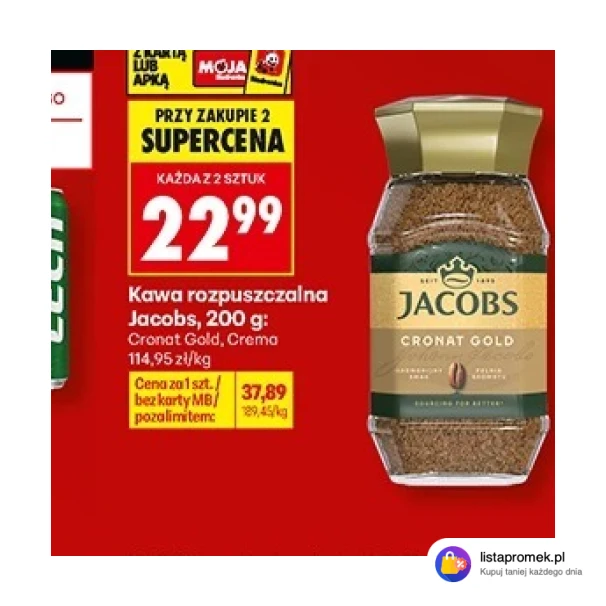 Kawa rozpuszczalna Jacobs, 200 g