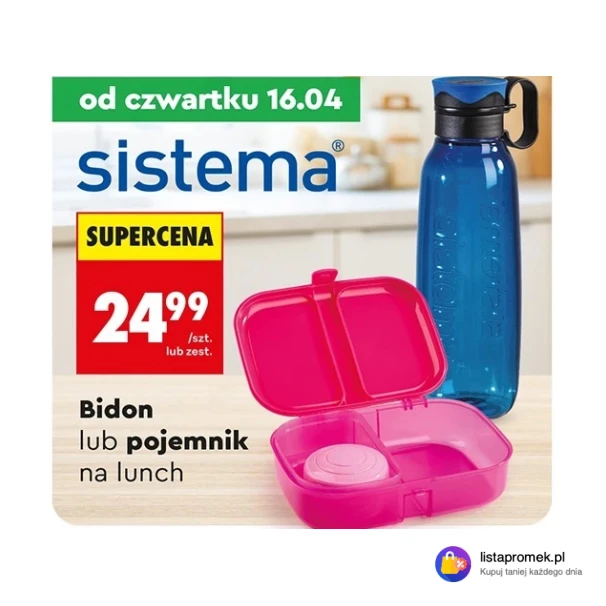 Bidon lub pojemnik na lunch sistema