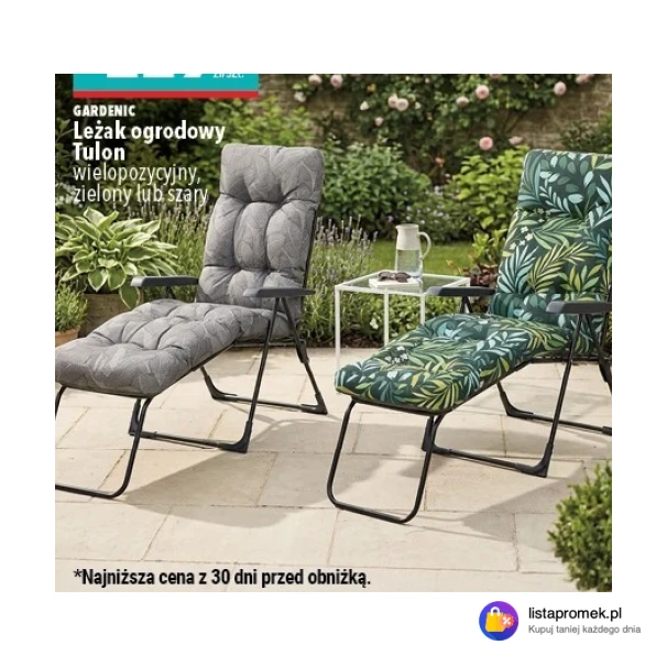 Leżak ogrodowy Tulon
