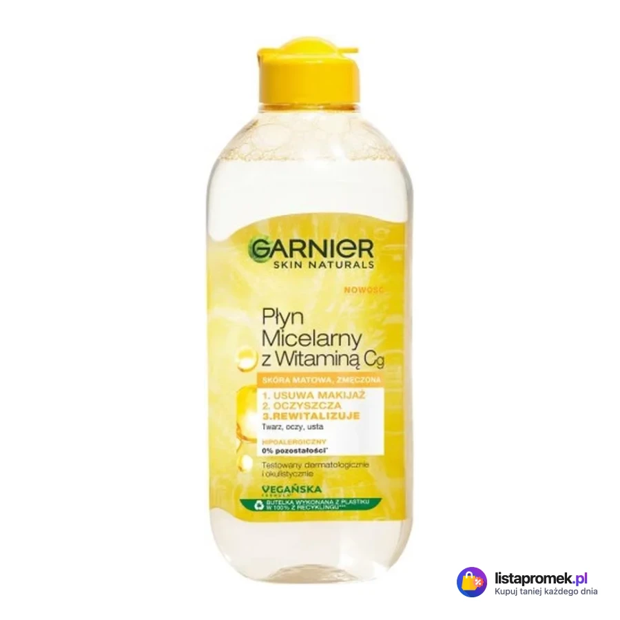 Płyn micelarny Skin Naturals, wybrane rodzaje