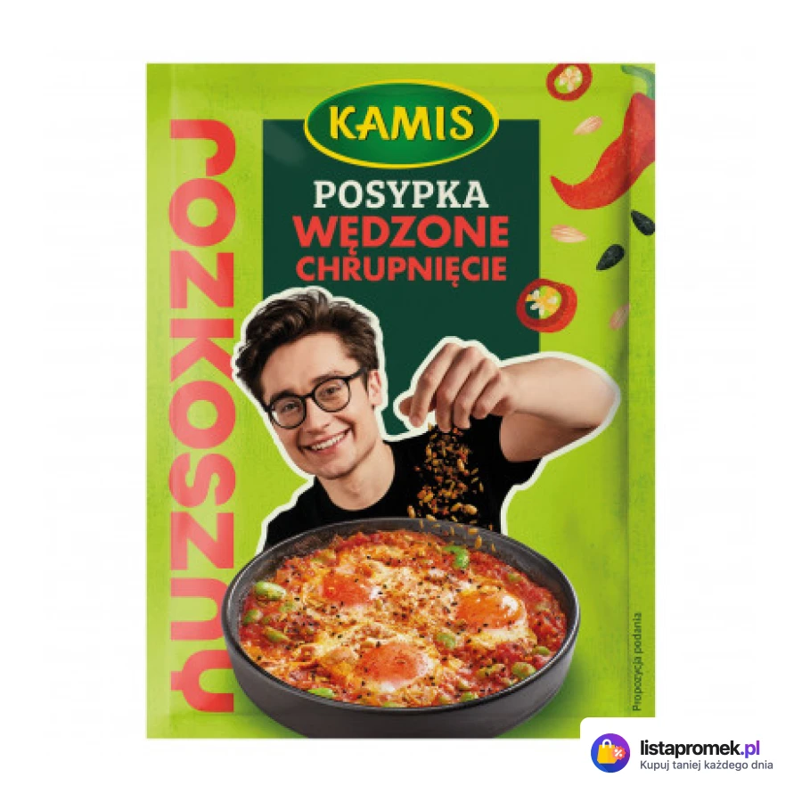 Posypka Kamis wybrane rodzaje