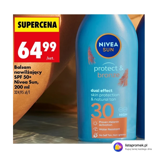 Balsam nawilżający SPF 50+
