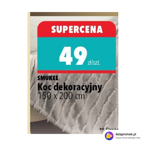 Koc dekoracyjny 150 x 200 cm