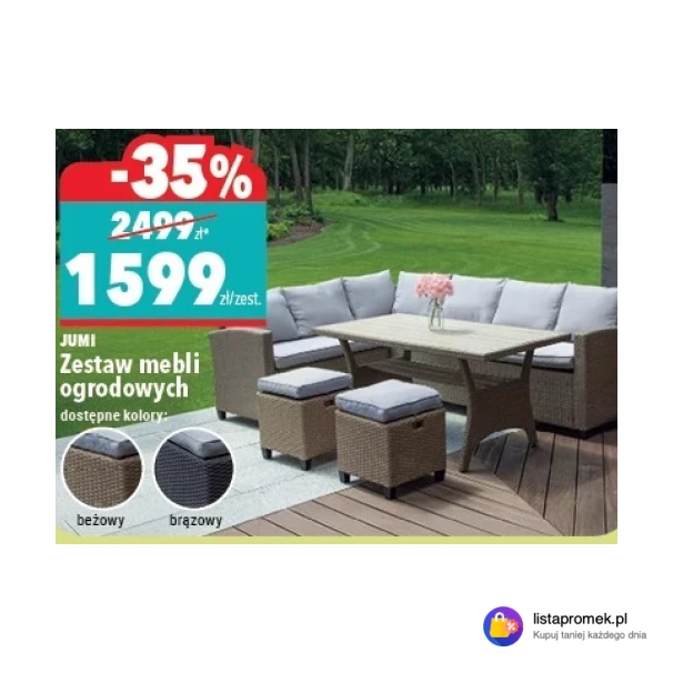 Zestaw mebli ogrodowych