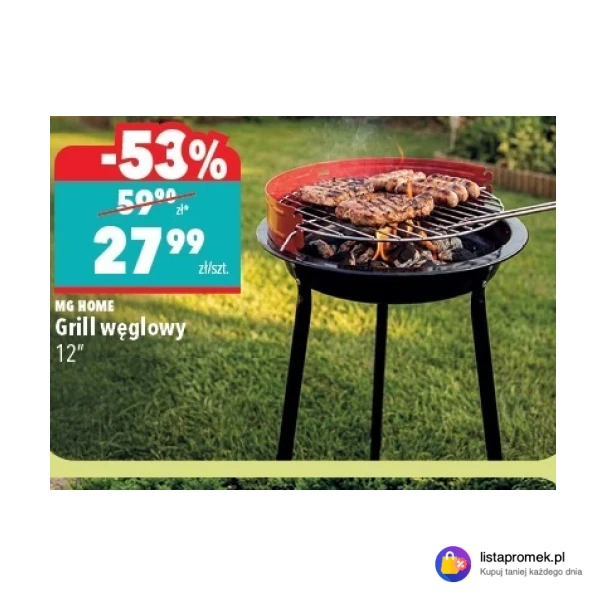 Grill węglowy 12"
