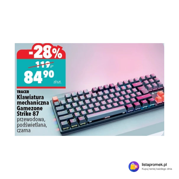 Klawiatura mechaniczna Gamezone Strike 87