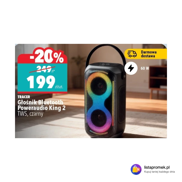 Głośnik Bluetooth Poweraudio King 2 TWS