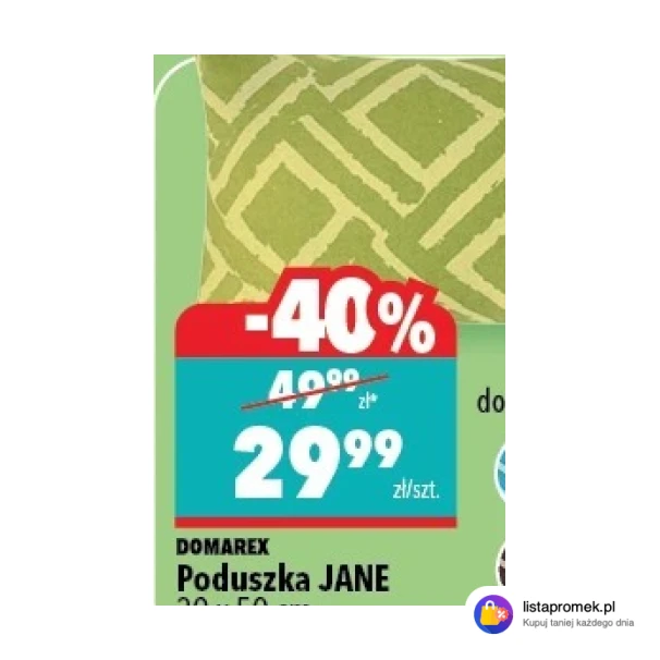 Poduszka JANE 30 x 50 cm
