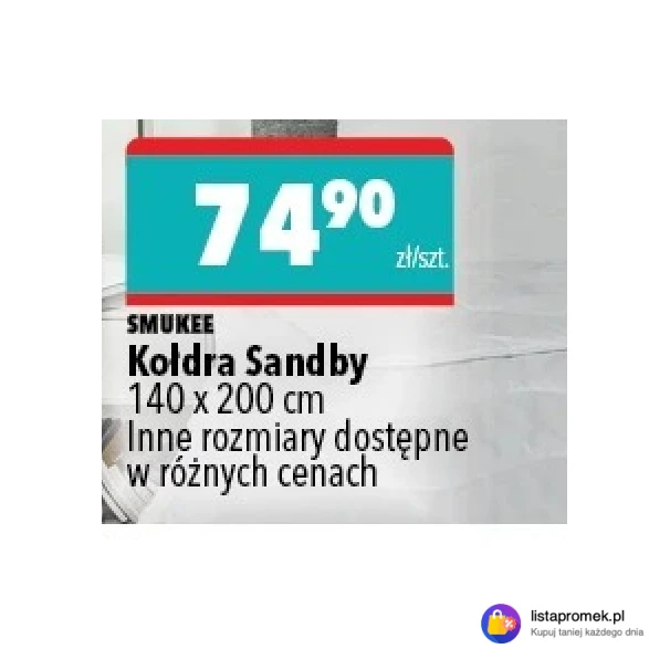 Kołdra Sandby 140 x 200 cm