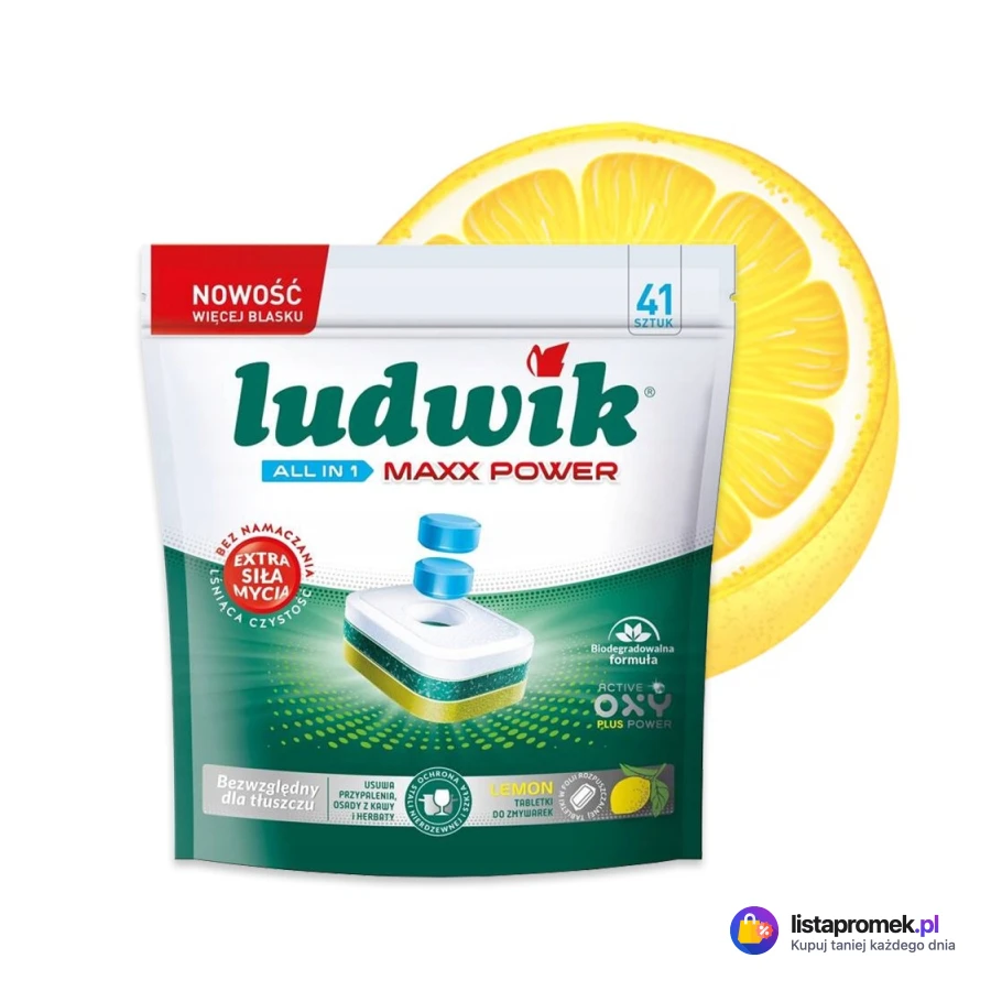Tabletki lub kapsułki do zmywarki Maxx Power Plus