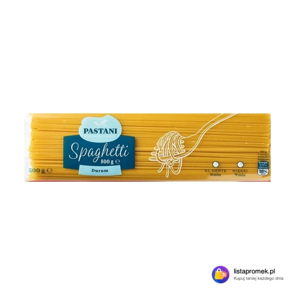 Makaron durum Spaghetti Pastani, 500 g