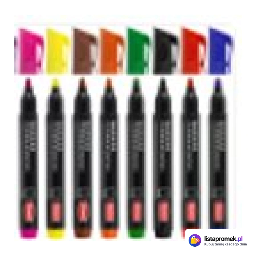 Markery permanentne 8 szt.