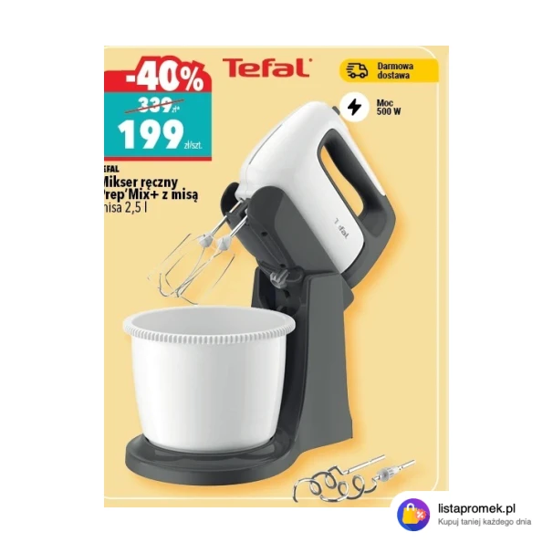 Mikser ręczny Prep'Mix+ z misą