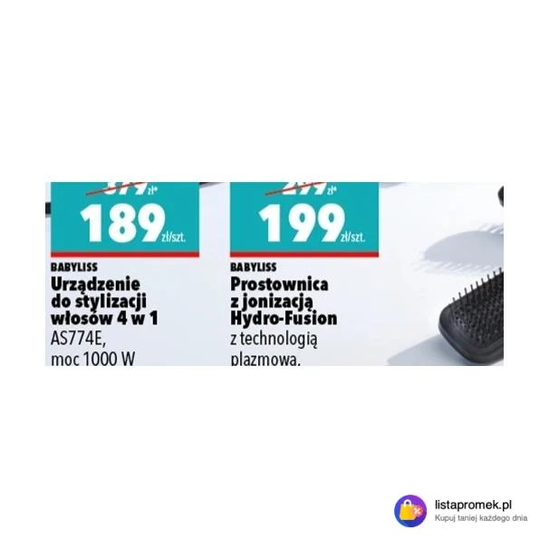 Urządzenie do stylizacji włosów 4 w 1 AS774E