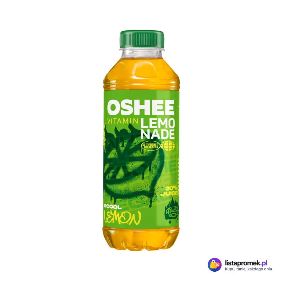 Napój Oshee Lemonade, różne rodzaje