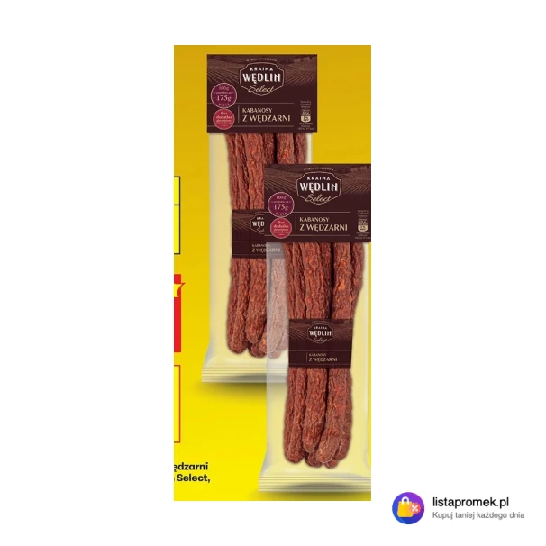 Kabanosy z wędzarni Kraina Wędlin Select, 175 g
