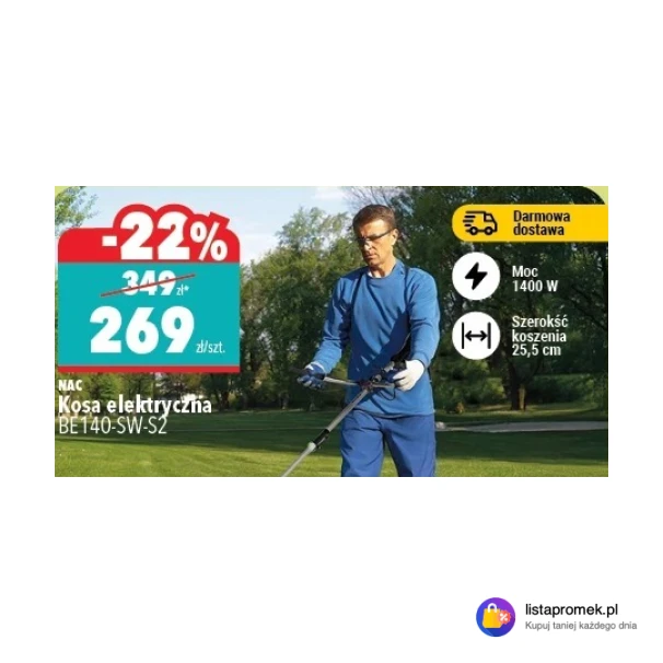 Kosa elektryczna BE140-SW-S2