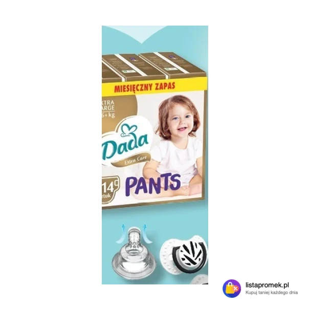 Pieluchomajtki Dada Extra Care Pants 16+ kg