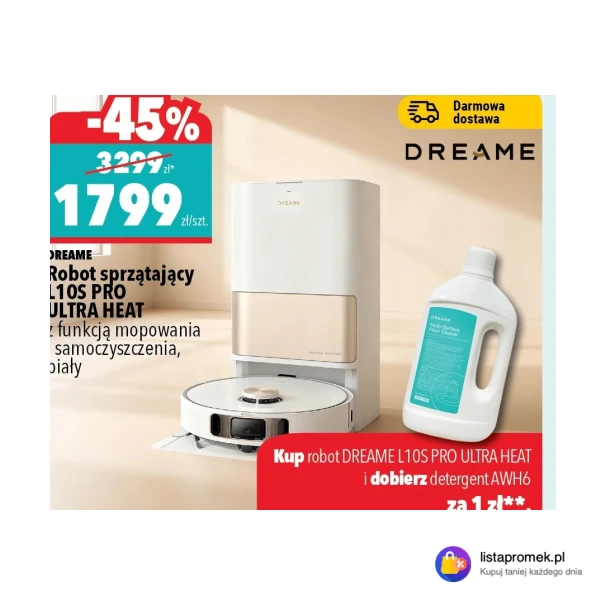 Robot sprzątający L10S PRO ULTRA HEAT