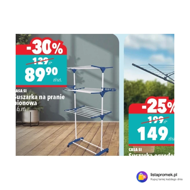 Suszarka na pranie pionowa 16 m