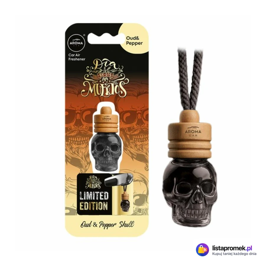 Wood Muertos zapach samochodowy, różne aromatyzaje