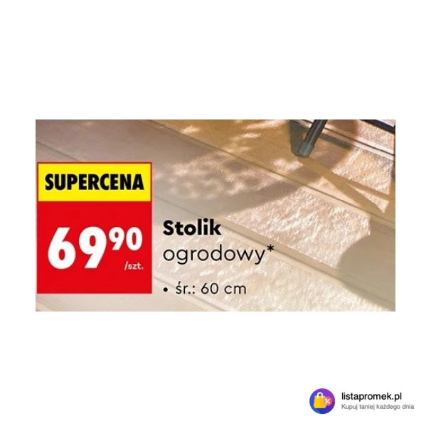 Stolik ogrodowy