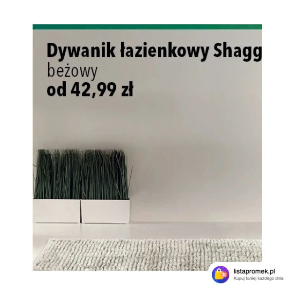 Dywanik łazienkowy Shaggy