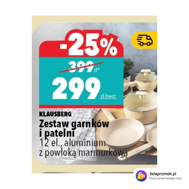 Zestaw garnków i patelni