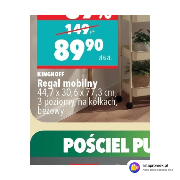 Regał mobilny