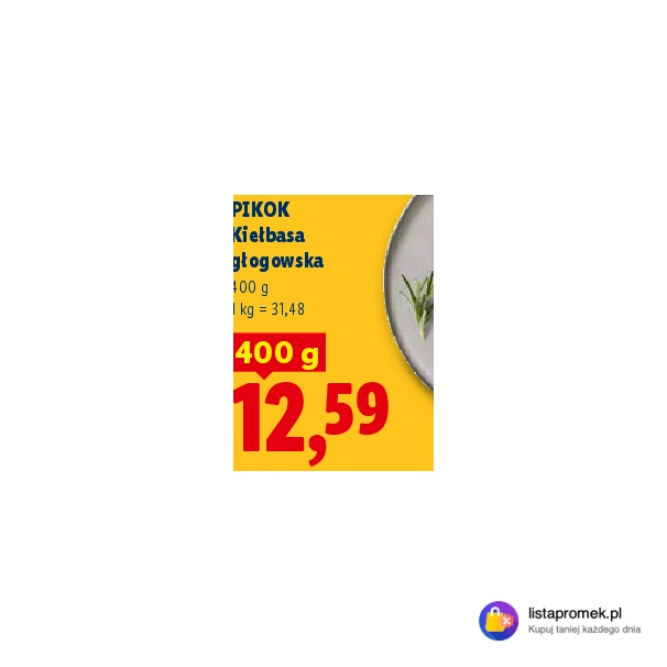 Kiełbasa głogowska