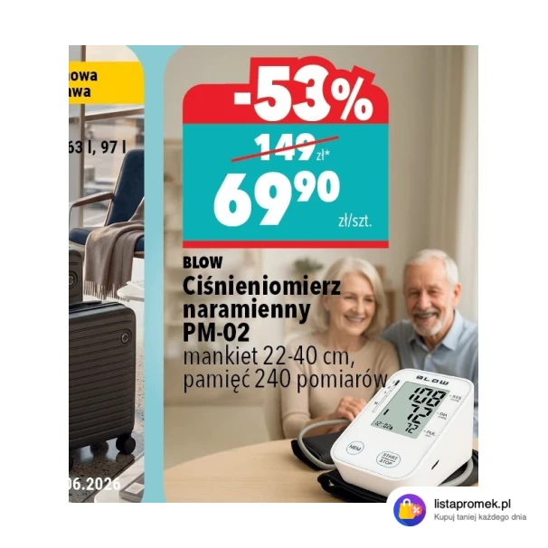 Ciśnieniomierz naramienny PM-02