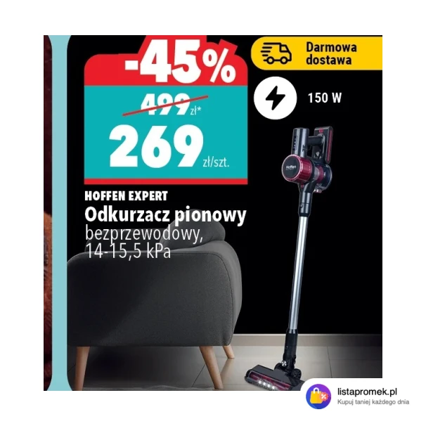 Odkurzacz pionowy bezprzewodowy