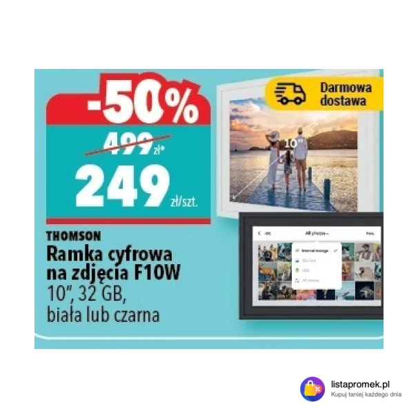 Ramka cyfrowa na zdjęcia F10W