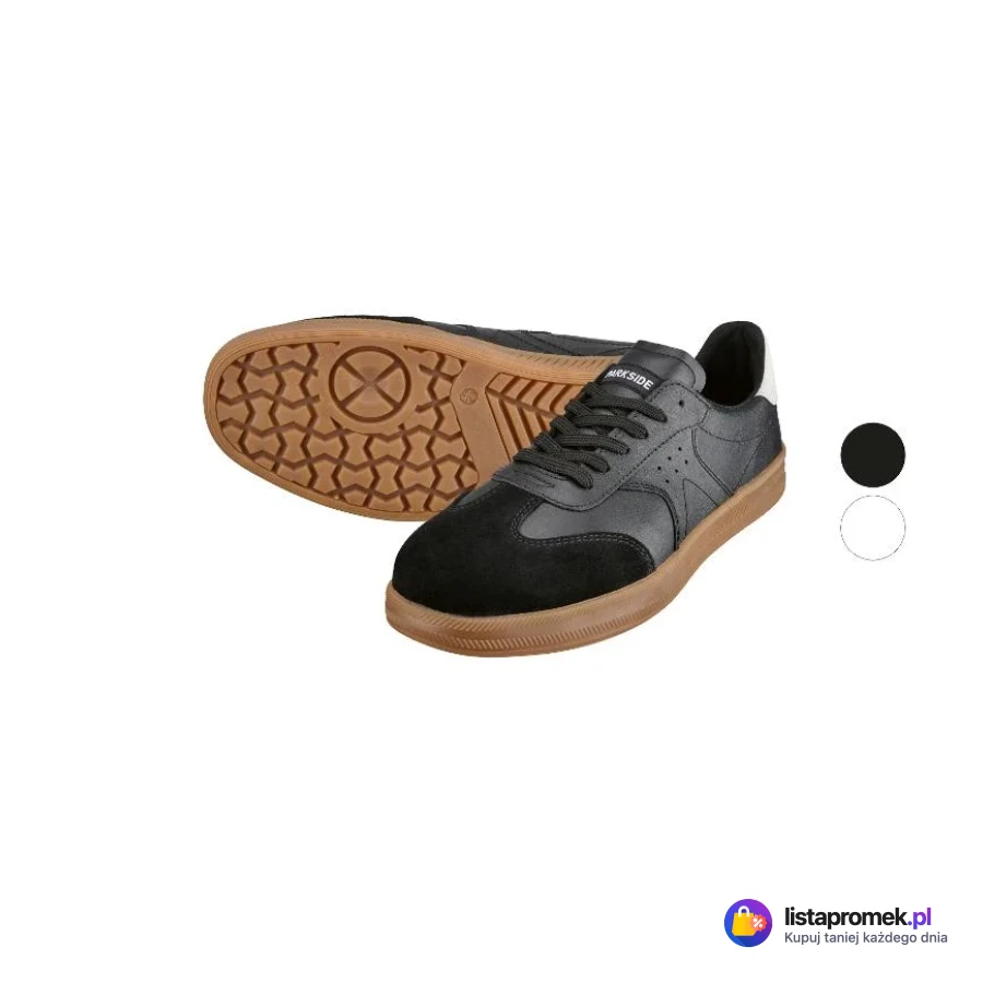 Buty ochronne męskie ze skóry