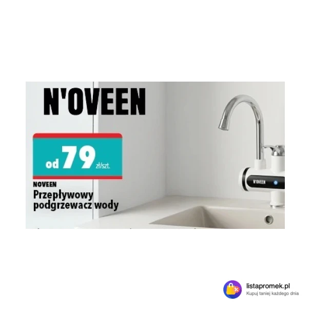 Przepływowy podgrzewacz wody