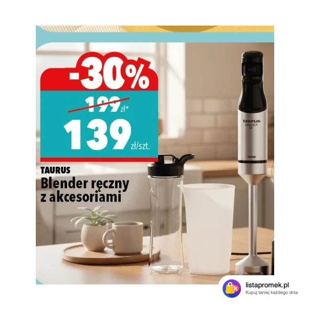 Blender ręczny z akcesoriami