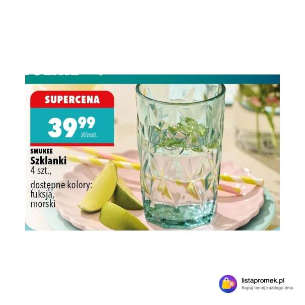 Szklanki SMUKEE 4 szt.