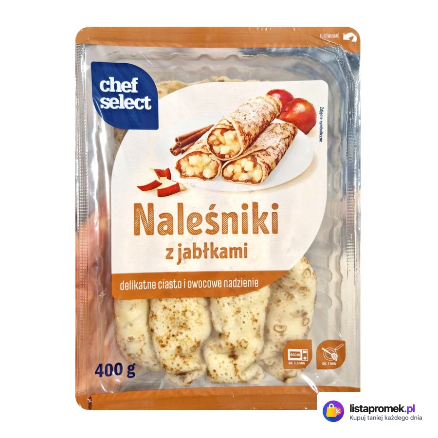 Naleśniki z jabłkami i cynamonem