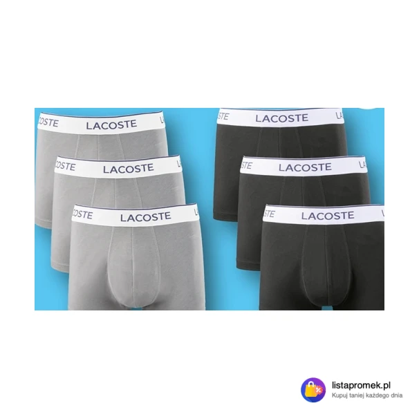 Bokserki męskie Lacoste, 3-pak