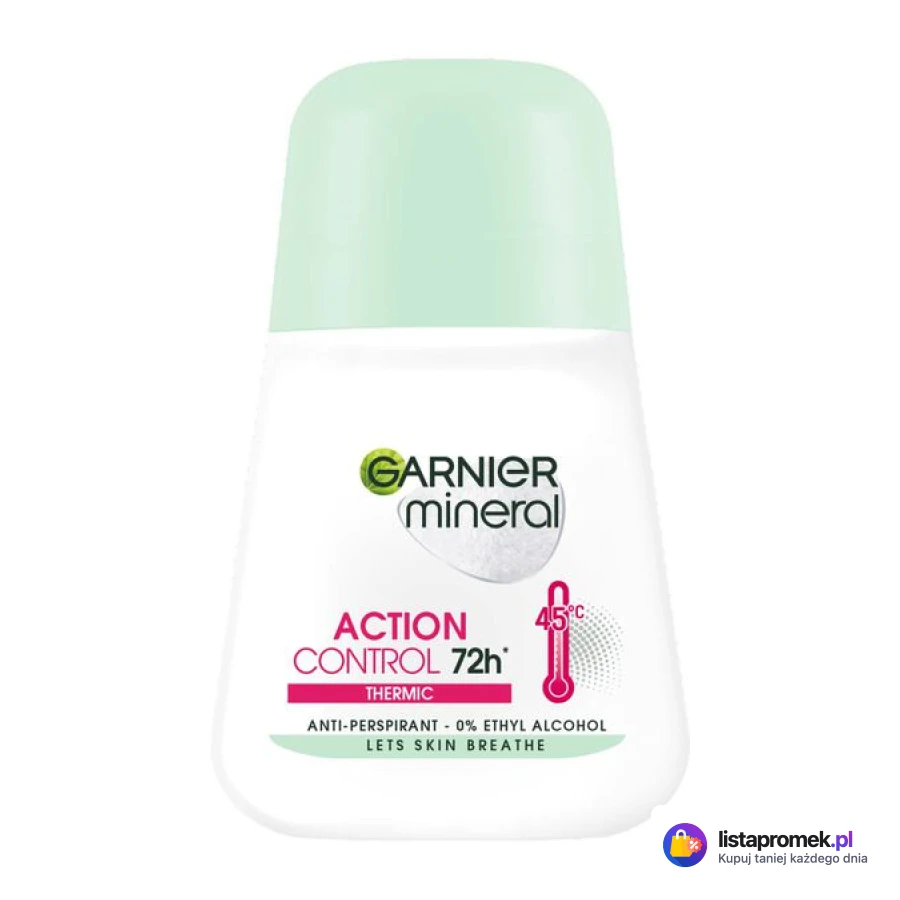 Antyperspirant w kulce Garnier Mineral, 50 ml