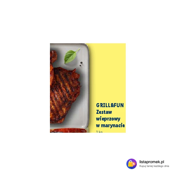 Zestaw wieprzowy w marynacie