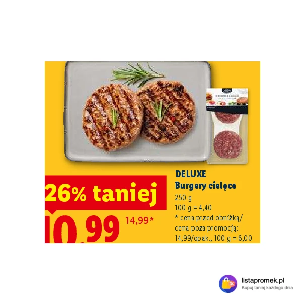 Burgery cielęce
