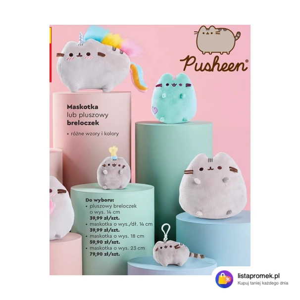 Maskotka lub pluszowy breloczek Pusheen
