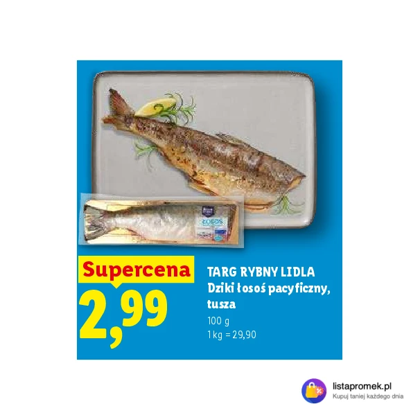 Dziki łosoś pacyficzny, tusza