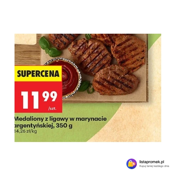 Medaliony z ligawy w marynacie argentyńskiej