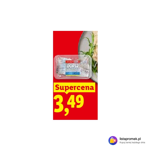 Dorsz czarny, porcje fileta bez skóry