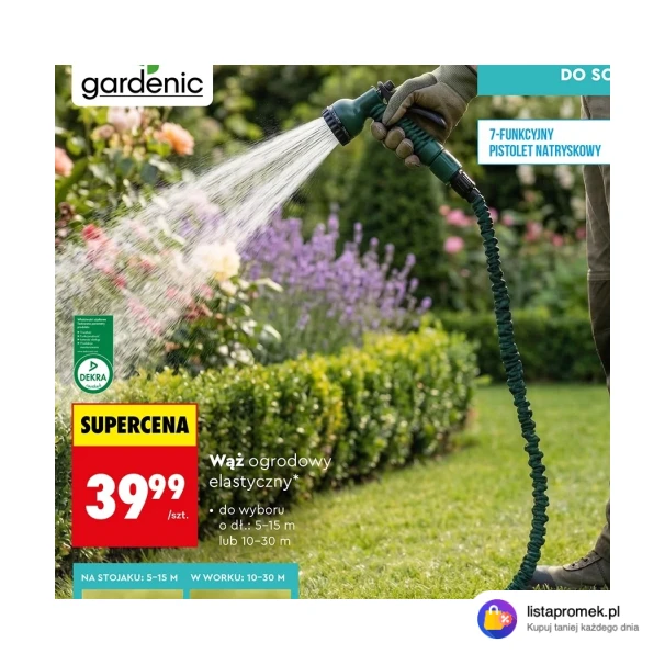 Wąż ogrodowy elastyczny