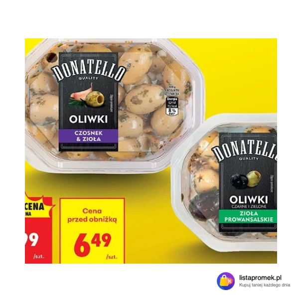 Oliwki Donatello, 150 g różne rodzaje