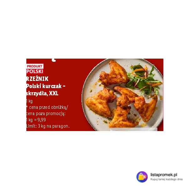RZEŹNIK Polski kurczak - skrzydła, XXL