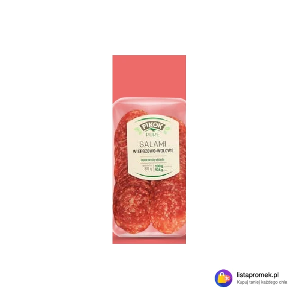 PIKOK PURE Salami wieprzowo-wołowe
